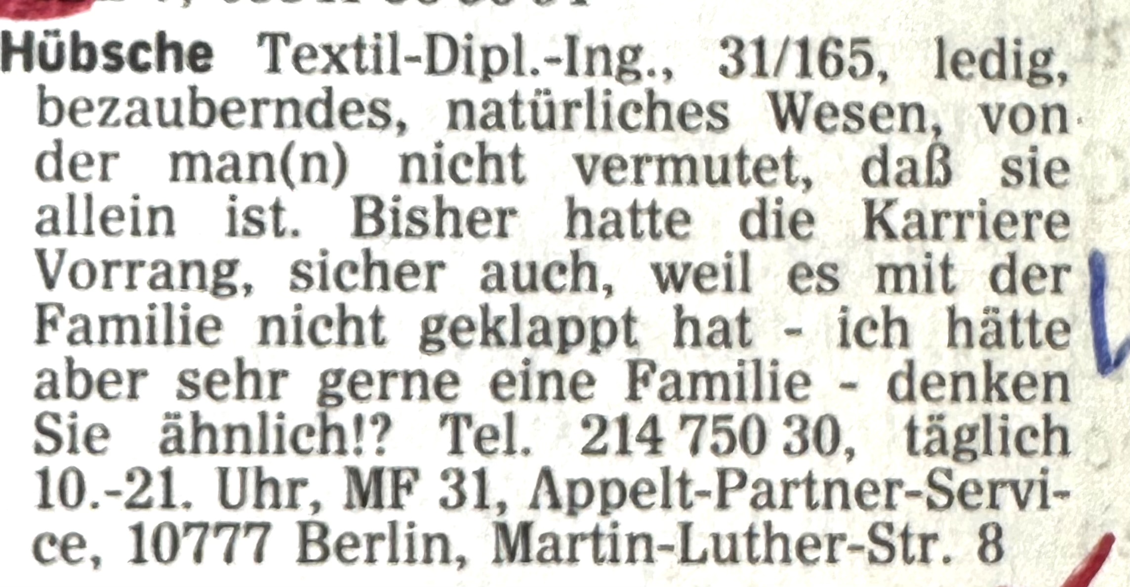 Archiv Anzeige 3